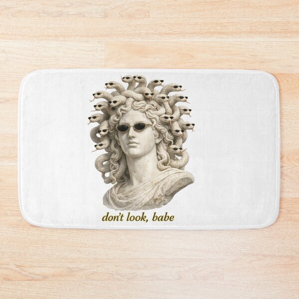 Item preview, Don’t Look, Babe – Medusa Statue with Sunglasses designed and sold by jgvisualarts.