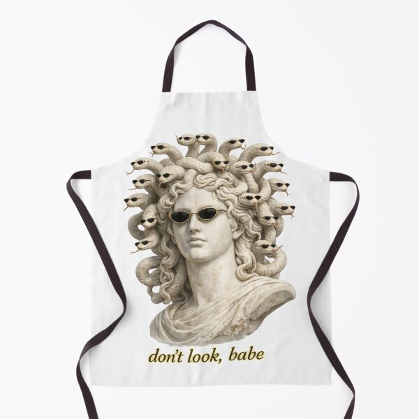 Item preview, Don’t Look, Babe – Medusa Statue with Sunglasses designed and sold by jgvisualarts.