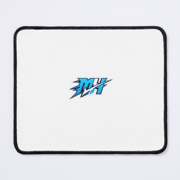 Item preview, Modern Electric Blue MH Gaming Logo Mascot designed and sold by Mh-Cart-India.