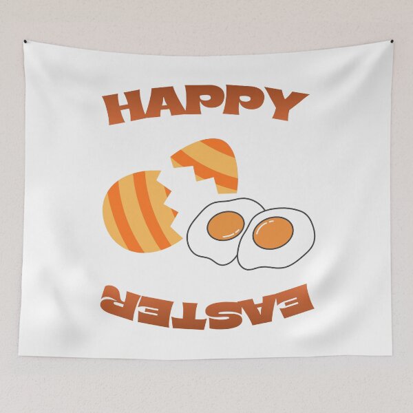Item preview, Happy Easter And Fried Eggs. designed and sold by Dinasshop.