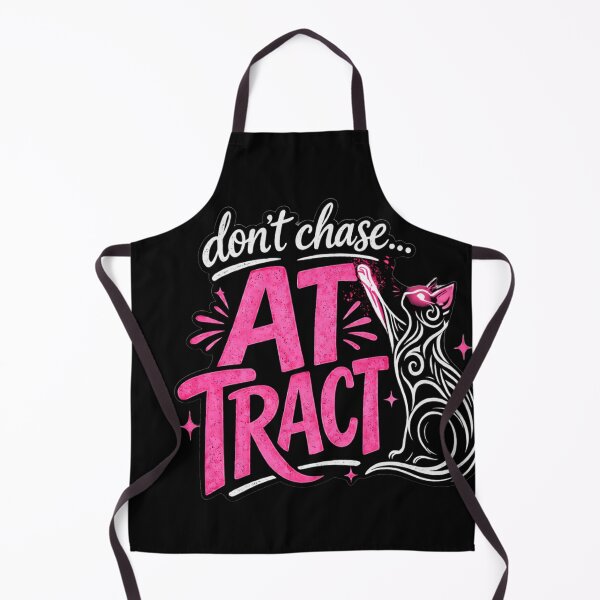 Item preview, Don’t Chase Attract Cat Design – Feminine Motivation Gym Shirt, Aesthetic Mindset Graphic designed and sold by GorilaStudio.