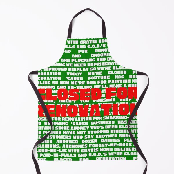 Item preview, Little shop of horrors Lyrics designed and sold by broadwaygirl142.