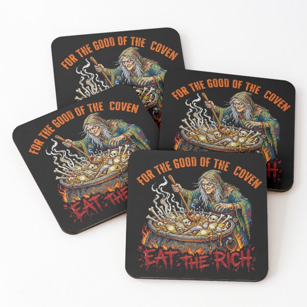 Item preview, Coven Stew For The Good Eat The Rich Witch designed and sold by TeeARTHY.