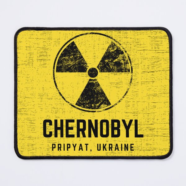 Item preview, Chernobyl (Pripyat, Ukraine) Worn-Out Radioactive Symbol designed and sold by GhostlyWorld.