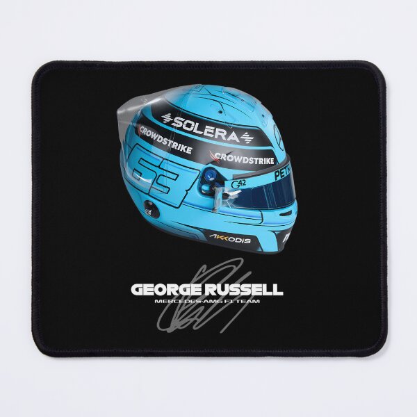 Item preview, George Russell (F1 2024 Helmet)  designed and sold by Scared1302.