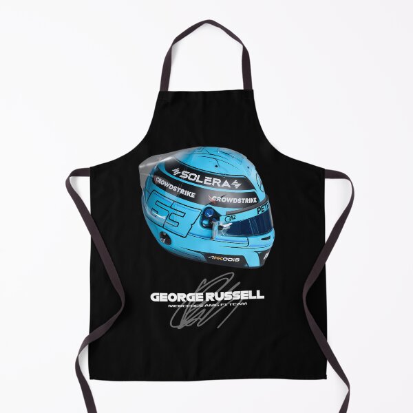 Item preview, George Russell (F1 2024 Helmet) designed and sold by Scared1302.