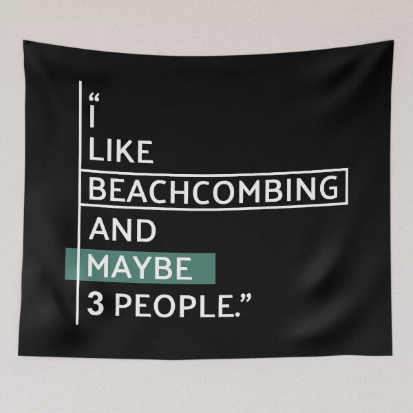 Item preview, I Like Beachcombing - Funny Beachcomber Quote designed and sold by MaryAller.
