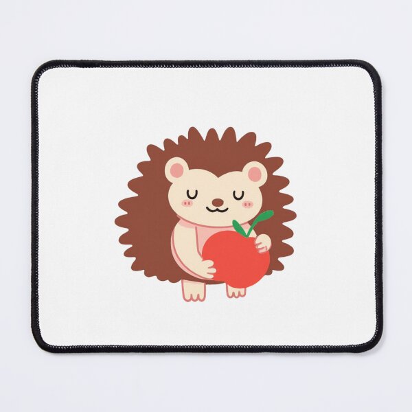Artikelvorschau, Niedliche Igel | Apfelliebhaber | Kawaii-Tiere entworfen und verkauft von odoke.