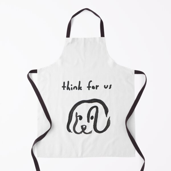 Item preview, No Thoughts Just Vibes – Funny Dog Face Cute Meme Design designed and sold by gluxdesing.