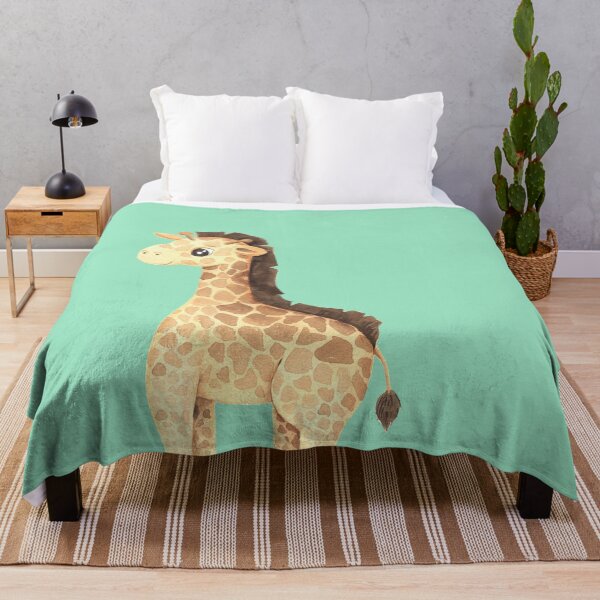 Item preview, Cute Watercolor Baby Giraffe - Tropical Nursery Art designed and sold by Lumina-Studio.