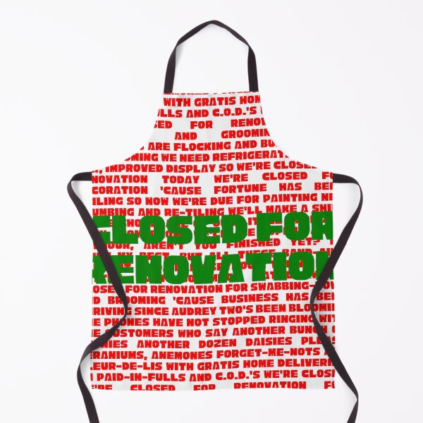 Item preview, Little shop of horrors Lyrics designed and sold by broadwaygirl142.