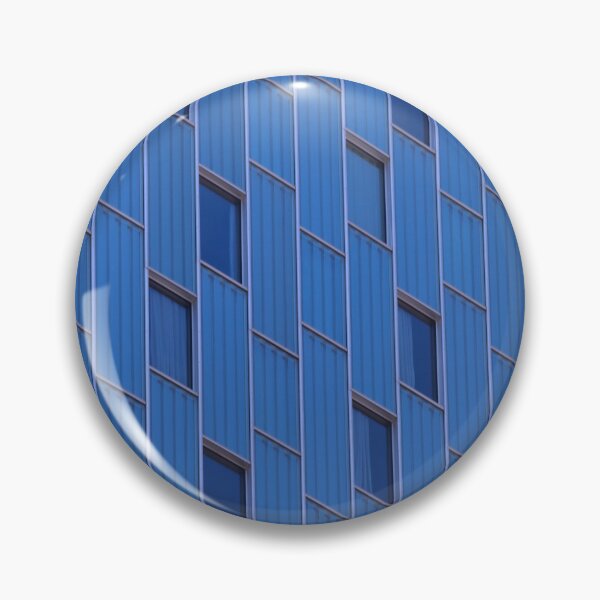 Item preview, Windows on a blue skyscraper wall  designed and sold by mrivserg.