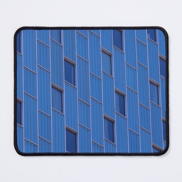 Item preview, Windows on a blue skyscraper wall  designed and sold by mrivserg.