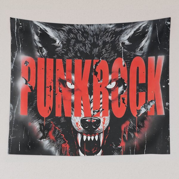 Artikelvorschau, insanitybreed - Punkrock Wolf entworfen und verkauft von INSANITYBREED.