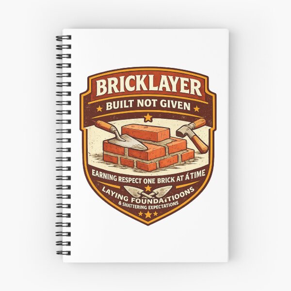Item preview, Bricklayer Built Not Given – Mason Work Ethic | Hard Work Trade Design designed and sold by SilenceInNature.