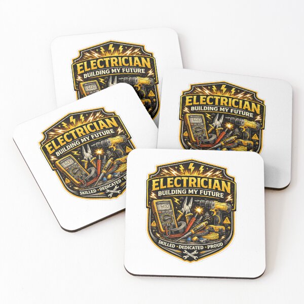 Item preview, Electrician Building My Future – Skilled Dedicated Proud | Electrical Worker Motivation designed and sold by SilenceInNature.