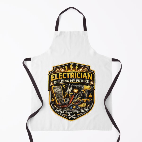 Item preview, Electrician Building My Future – Skilled Dedicated Proud | Electrical Worker Motivation designed and sold by SilenceInNature.