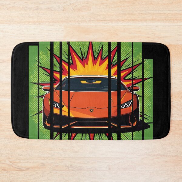 Item preview, Lamborghin Huracá EVO, 60s comic energy Born to Roar 16 designed and sold by Neon G.