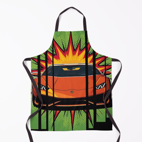 Item preview, Lamborghin Huracá EVO, 60s comic energy Born to Roar 16 designed and sold by Neon G.