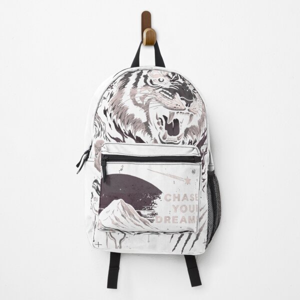Item preview, Majestic Tiger Aura - Japanese Aesthetic Ink Art designed and sold by RickyStick.