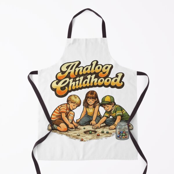 Item preview, Analog Childhood Retro Kids Playing Nostaliga Design designed and sold by Dianefromamsterdam.