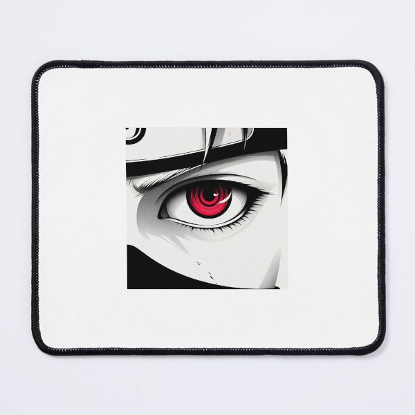 Item preview, Dark Red Eyes Ninja Mask Art | Intense Anime Warrior Aesthetic | Cyber Shinobi Design designed and sold by PublicNetwork.