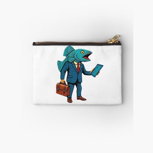 Item preview, Surreal Corporate Fish Retro Pop Art designed and sold by RDproject.