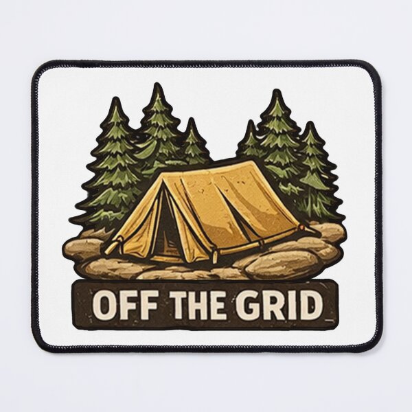 Item preview, Off the Grid Camping Tent designed and sold by Bronse Wear.