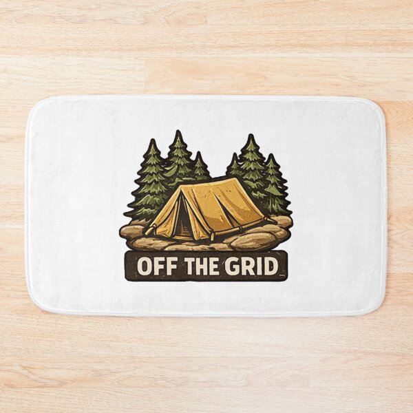 Item preview, Off the Grid Camping Tent designed and sold by Bronse Wear.