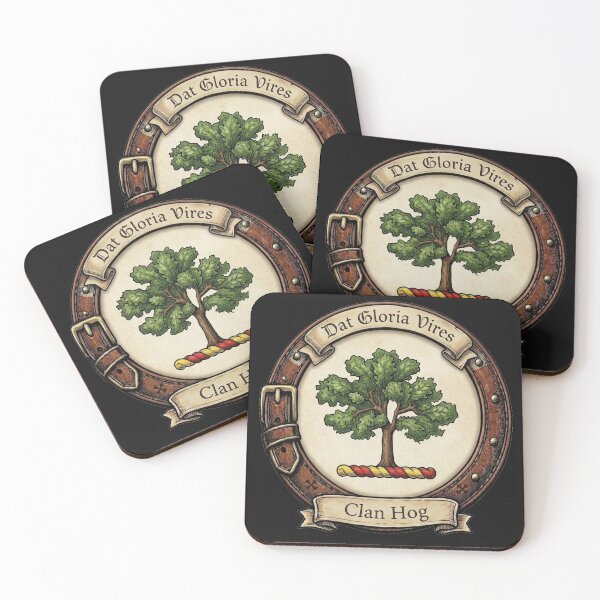 Item preview, Clan Hog Crest designed and sold by BagTown Clans.