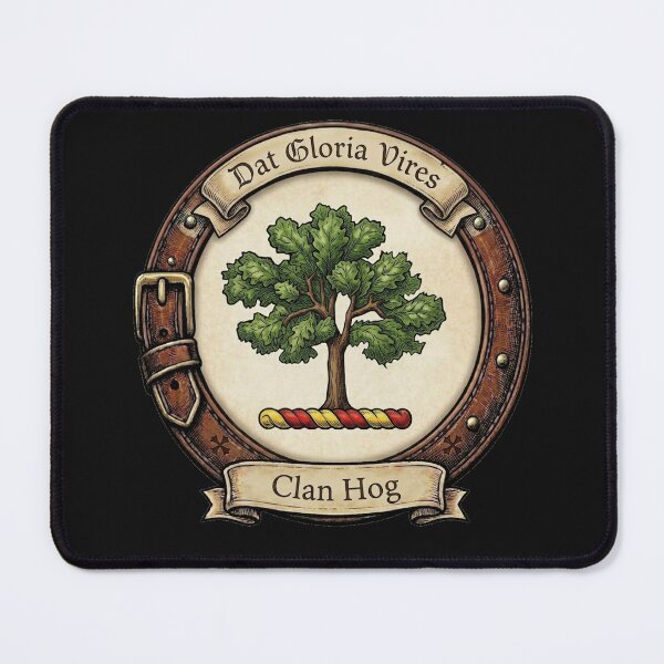 Item preview, Clan Hog Crest designed and sold by BagTown Clans.