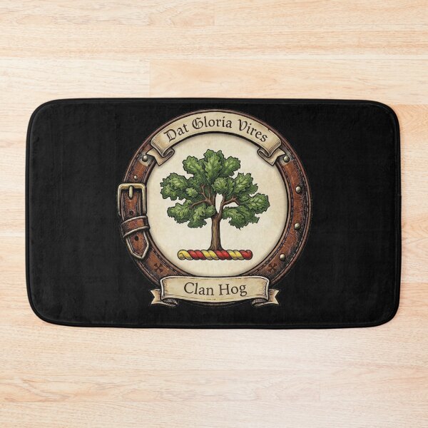 Item preview, Clan Hog Crest designed and sold by BagTown Clans.