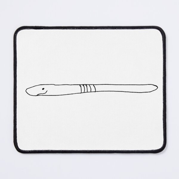 Item preview, Long Happy Worm - Badly Drawn Animal designed and sold by Badly Drawn Animals.