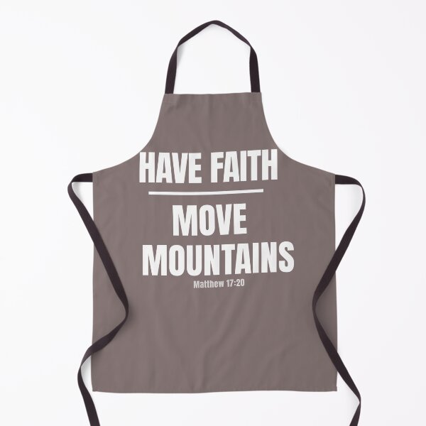 Item preview, Have Faith Move Mountains Shirt – Matthew 17:20 Christian T-Shirt, Bible Verse Faith Apparel, Religious Gift designed and sold by BuiltbyFaith.
