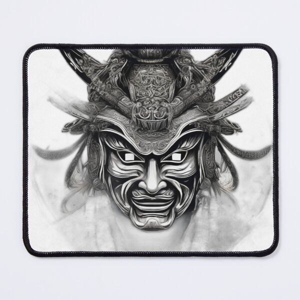 Item preview, Samurai Spirit Mask – Dark Metal Armor designed and sold by Bad7Wear.