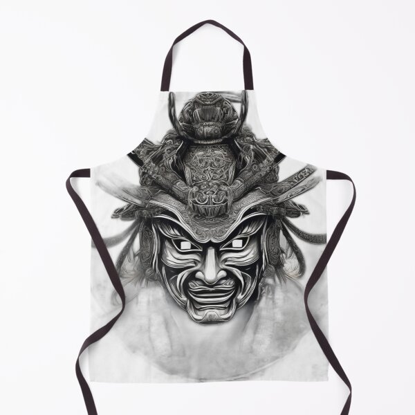 Item preview, Samurai Spirit Mask – Dark Metal Armor designed and sold by Bad7Wear.