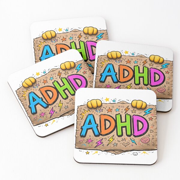 Item preview, ADHD Doodle Sign – Color Burst designed and sold by Anders7100.