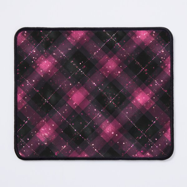 Item preview, Pink Black Goth Checker Faux Glitter Seamless Pattern designed and sold by Nyx Creates.