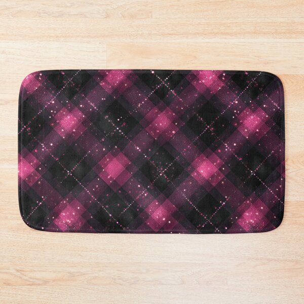 Item preview, Pink Black Goth Checker Faux Glitter Seamless Pattern designed and sold by Nyx Creates.