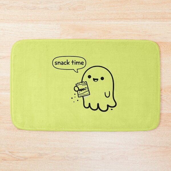 Item preview, Snack Time Ghost Sticker | Cute Eating Ghost Shirt | Funny Food Lover Aesthetic designed and sold by Raw Tigers.