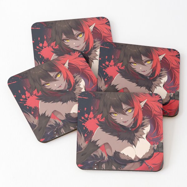 Item preview, INSANITY BREED // CRIMSON WEREWOLF GIRL designed and sold by INSANITYBREED.