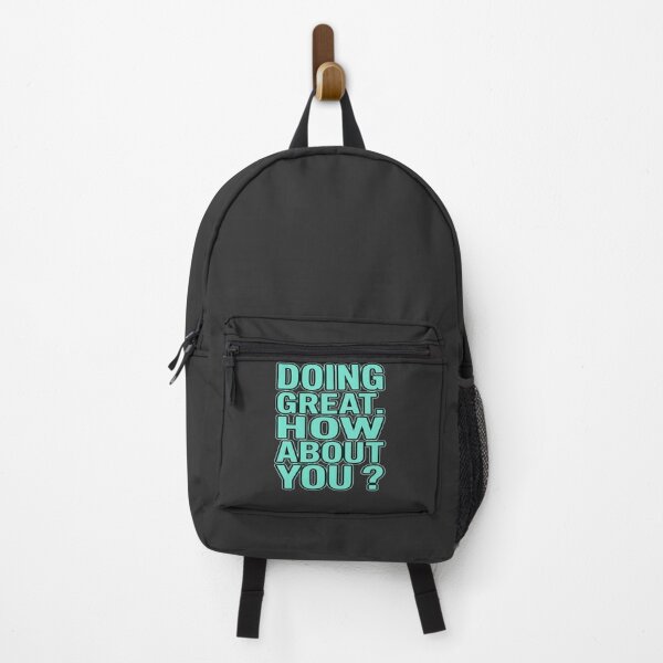 Item preview, Aesthetic Cyan Quote - Doing Great. How About You? - Streetwear Style designed and sold by JVDesignsShop.