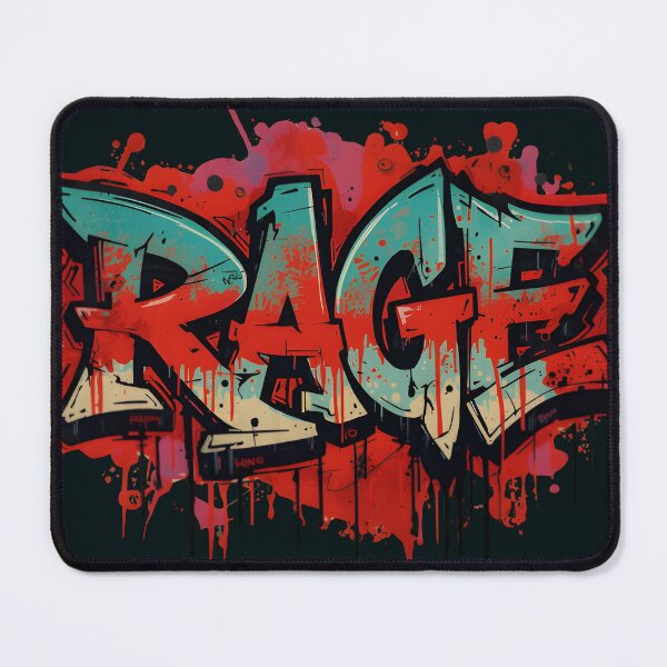 Item preview, Rage Graffiti Quote – Underground Street Style Design designed and sold by typoinspired.