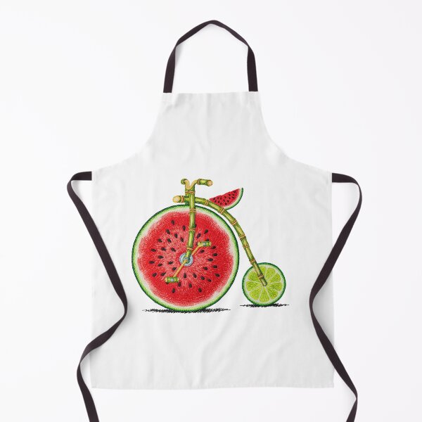 Item preview, Creative Watermelon Slice Bicycle Fruit Art  designed and sold by TeeARTHY.