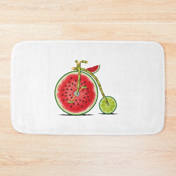 Item preview, Creative Watermelon Slice Bicycle Fruit Art  designed and sold by TeeARTHY.