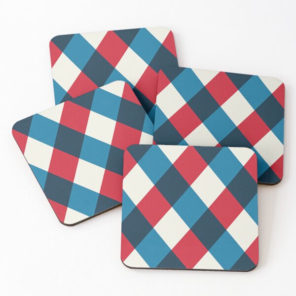 Item preview, Patriotic Zigzag Stripe Pattern Seamless Red White Blue Geometric Design designed and sold by OldGloryForge.