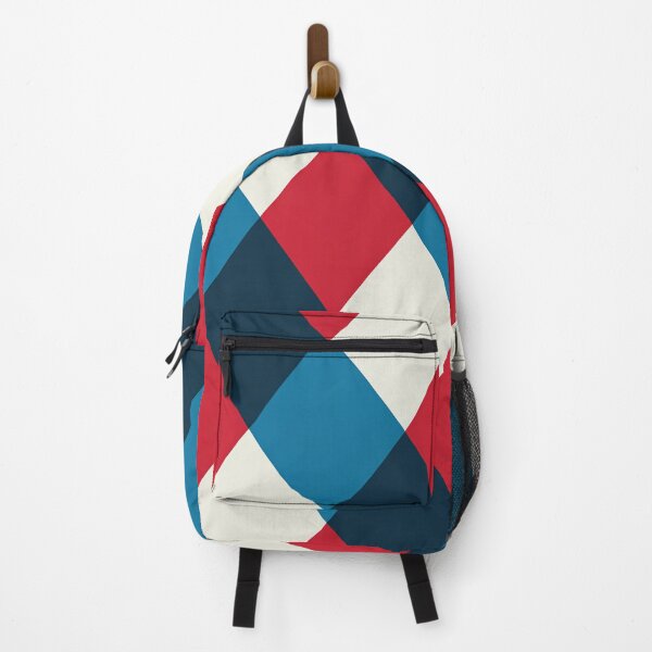 Item preview, Patriotic Zigzag Stripe Pattern Seamless Red White Blue Geometric Design designed and sold by OldGloryForge.