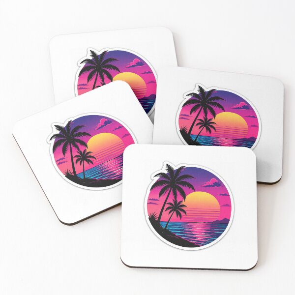 Item preview, Retro Sunset Synthwave designed and sold by AmbiM.