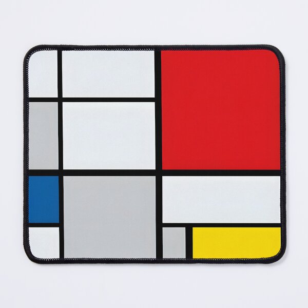 Item preview, Piet Mondrian: Composition with Red, Blue and Yellow (1930) - Abstract Modernist Art designed and sold by GreatPeopleMind.