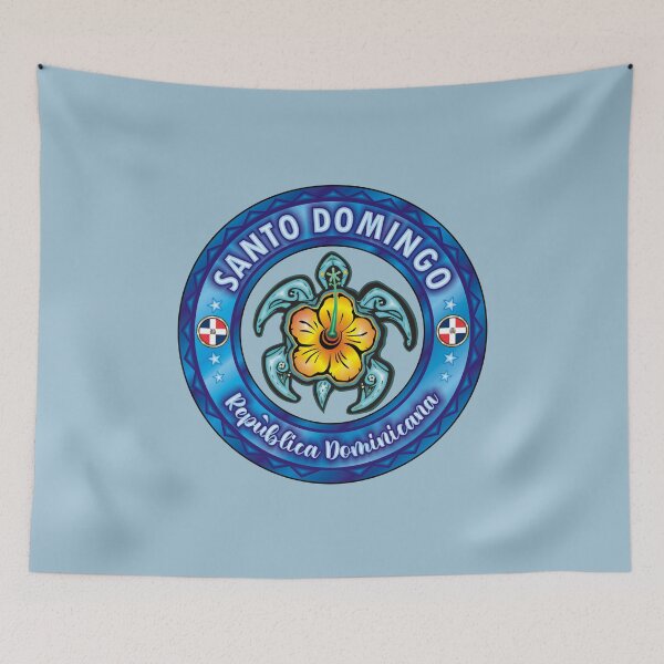 Item preview, Santo Domingo República Dominicana sea turtle hibiscus designed and sold by studioss76.
